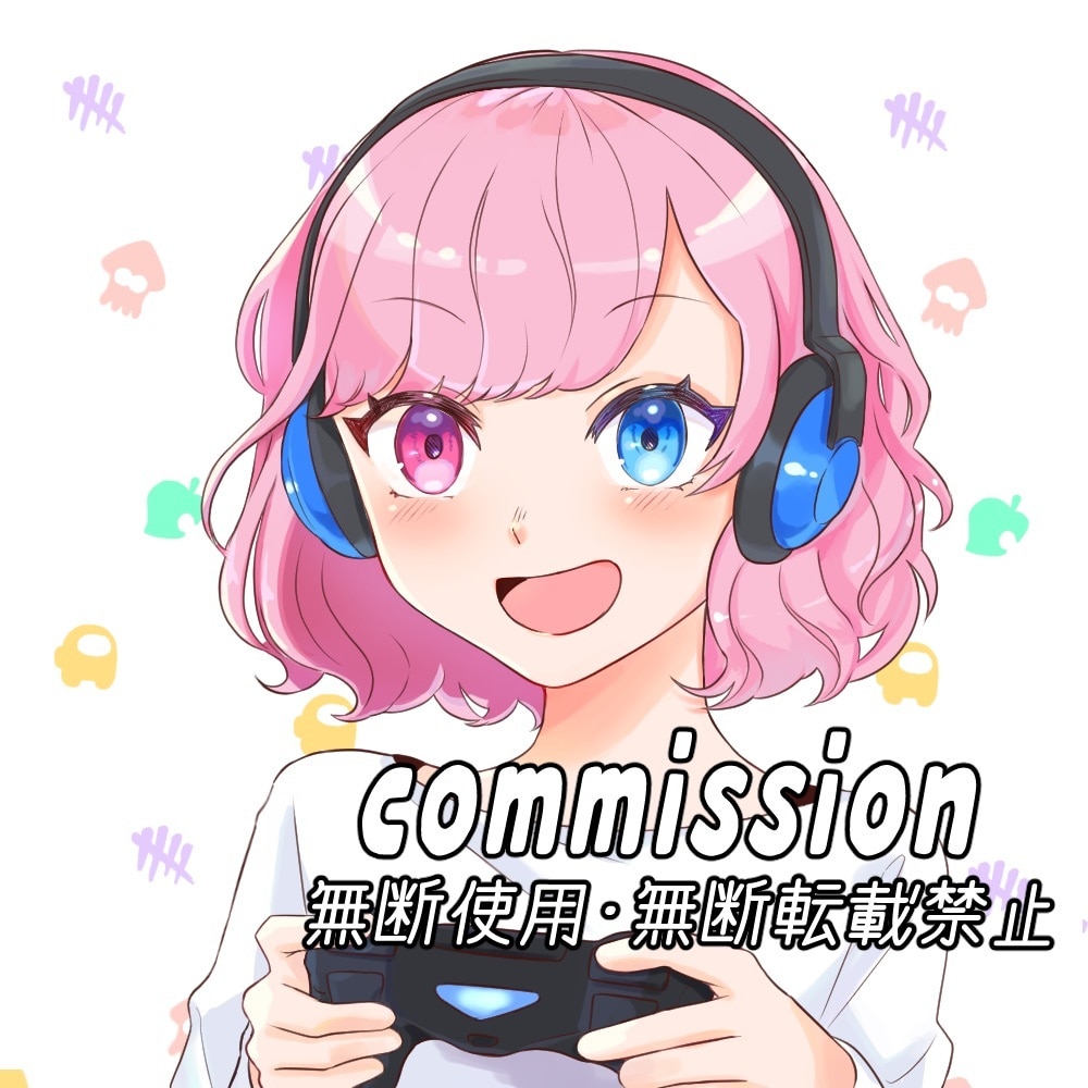 ポップでかわいいアイコン描きます かわいい女の子やミニキャラが得意です！男性キャラも対応可！ イメージ2