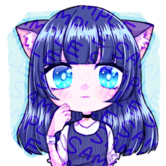 SNSアイコン用のイラスト作成 イメージ1