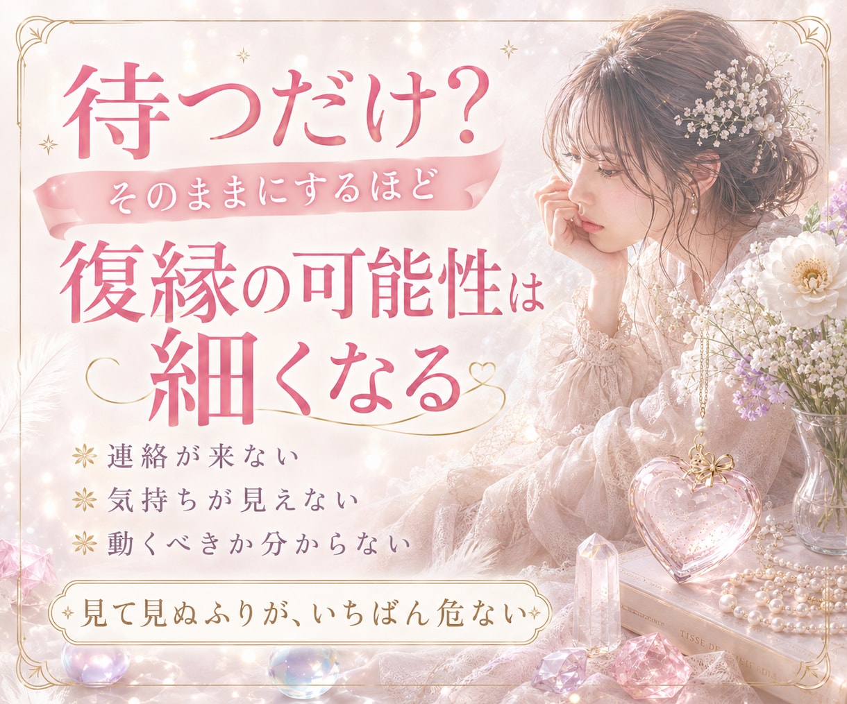 復縁の可能性を霊視で見極めます 復縁のカギは、今日の小さな一手 イメージ2
