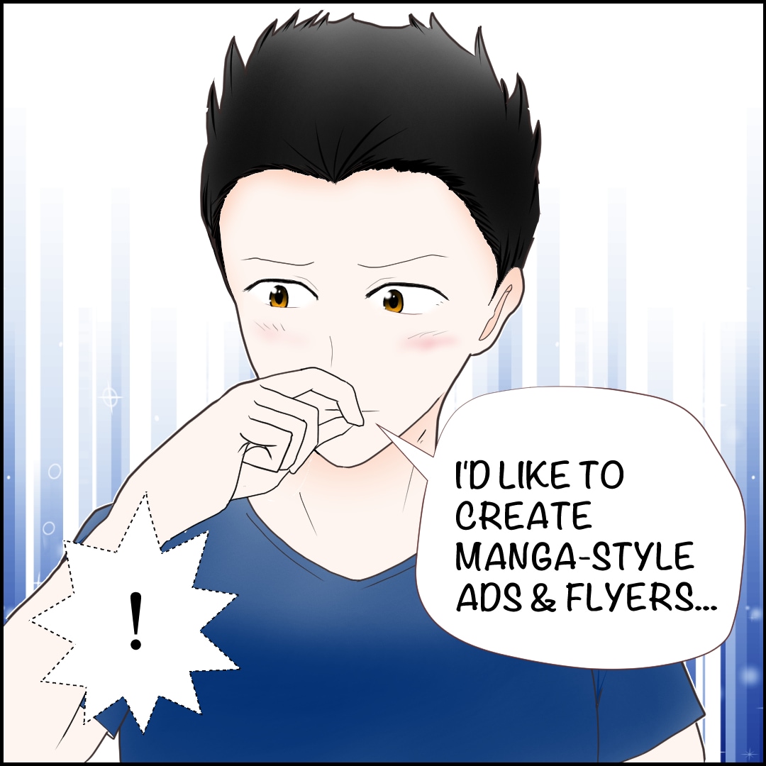 English OK: Manga Adsます Manga Ads for Japanese Market イメージ2