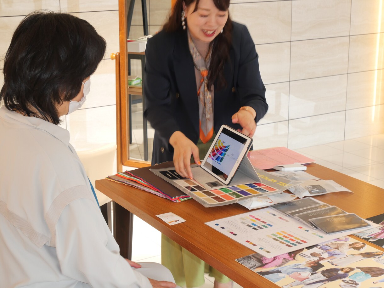 骨格診断でスタイルアップを叶えます モデル、アナウンサー、起業家をスタイリングするプロが診断！ イメージ3