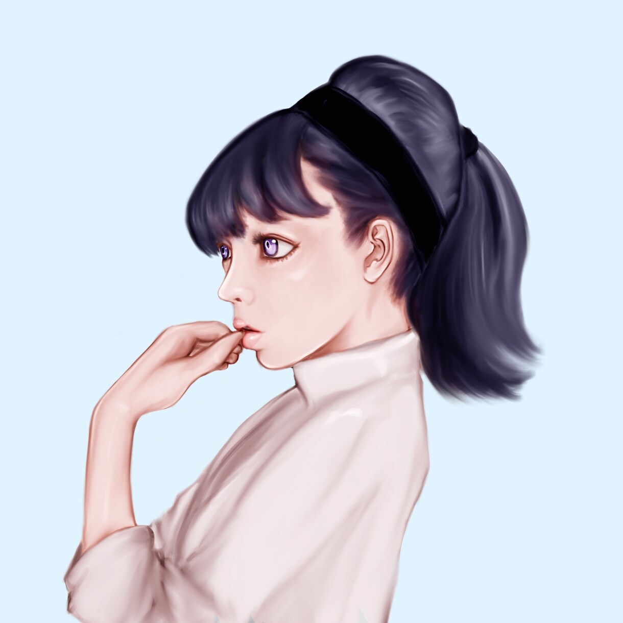 おシャレな厚塗り美女イラスト制作します 電子書籍の表紙やアイコン、ブログのヘッダー画像など イメージ4