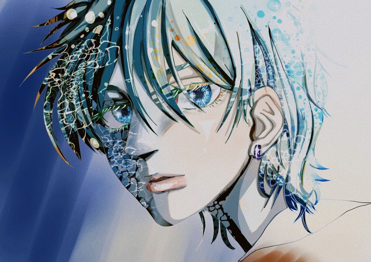 クールで美しいアイコンを描きます リアルタッチな絵柄を求めてる方にお勧め！ イメージ1