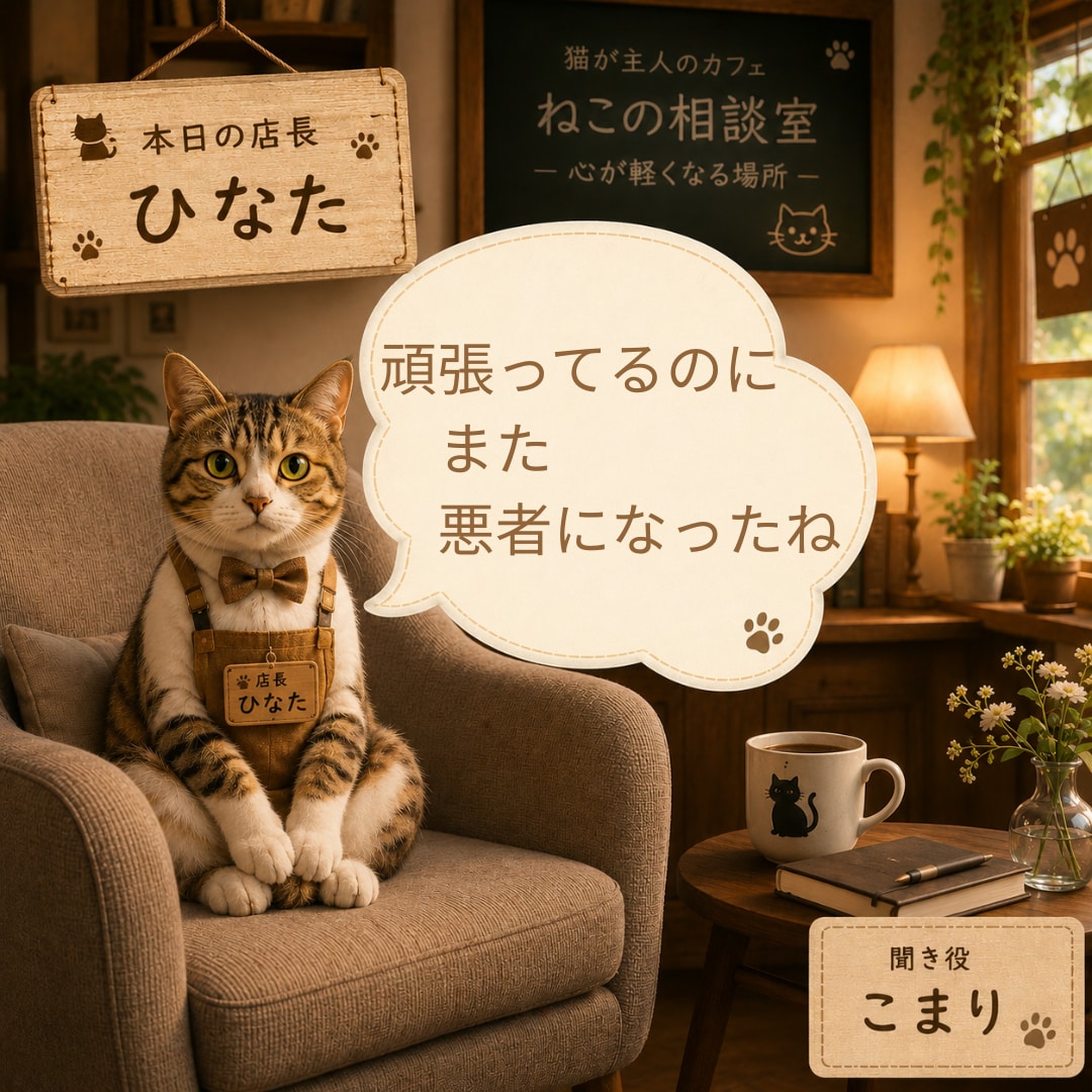 頑張っているのに悪者になる苦しさ受け止めます 話がまとまっていなくても大丈夫＾＾安心してお話し下さい イメージ1