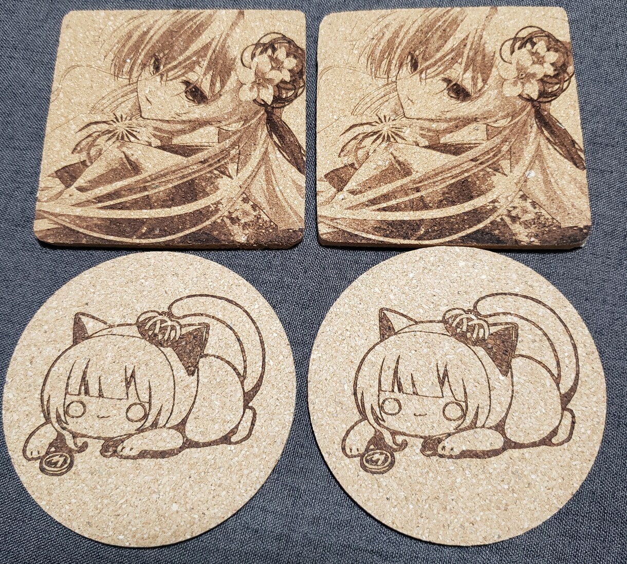 金属名刺やドッグタグへレーザー刻印し制作します 写真やイラスト画像もOK！オリジナル金属グッズを1点から制作 イメージ2