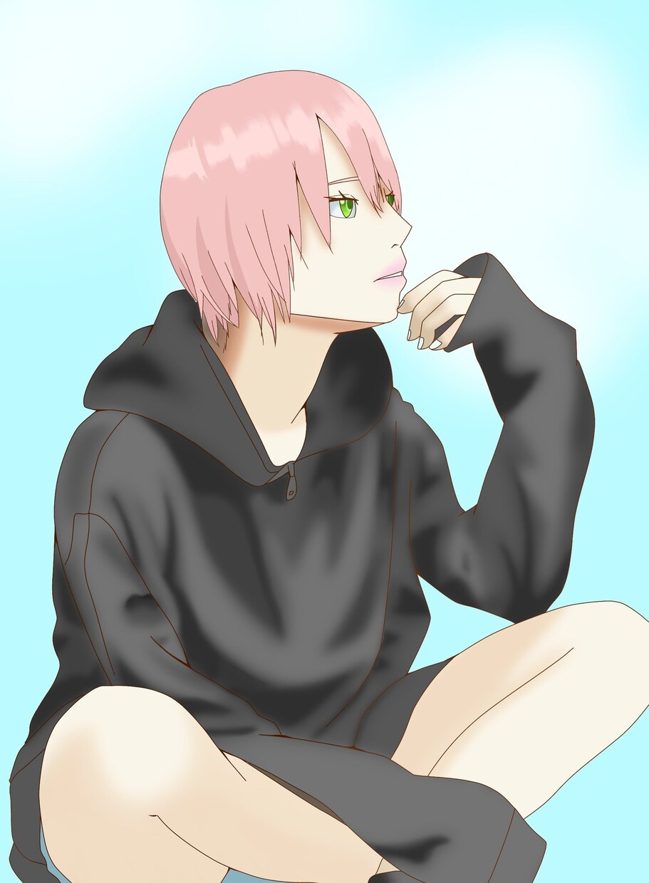 SNS用アイコン描きます アンニュイな雰囲気が貴方の事を印象付ます イメージ7