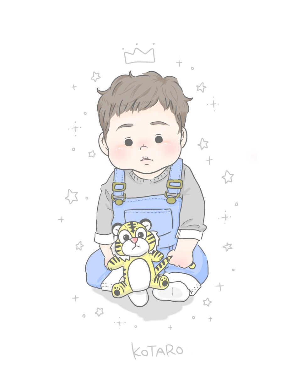 あなたの大切な人のイラストを丁寧に描きあげます お試し期間で3月末までお一人様1500円です☻！ イメージ4