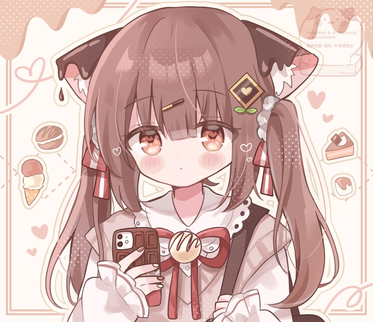 アイコンや1枚絵など︎✿ふわふわで可愛い絵描きます ☆現在通常等身・ミニキャラ特別価格で受付中です！ イメージ8
