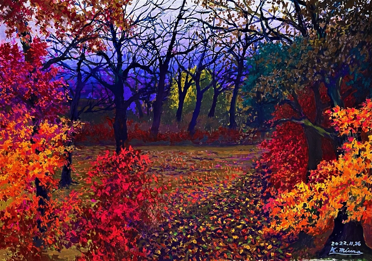 お部屋にちょっと絵を飾りたい方にお売り致します 中学生時代から50年以上絵を描いてます イメージ6