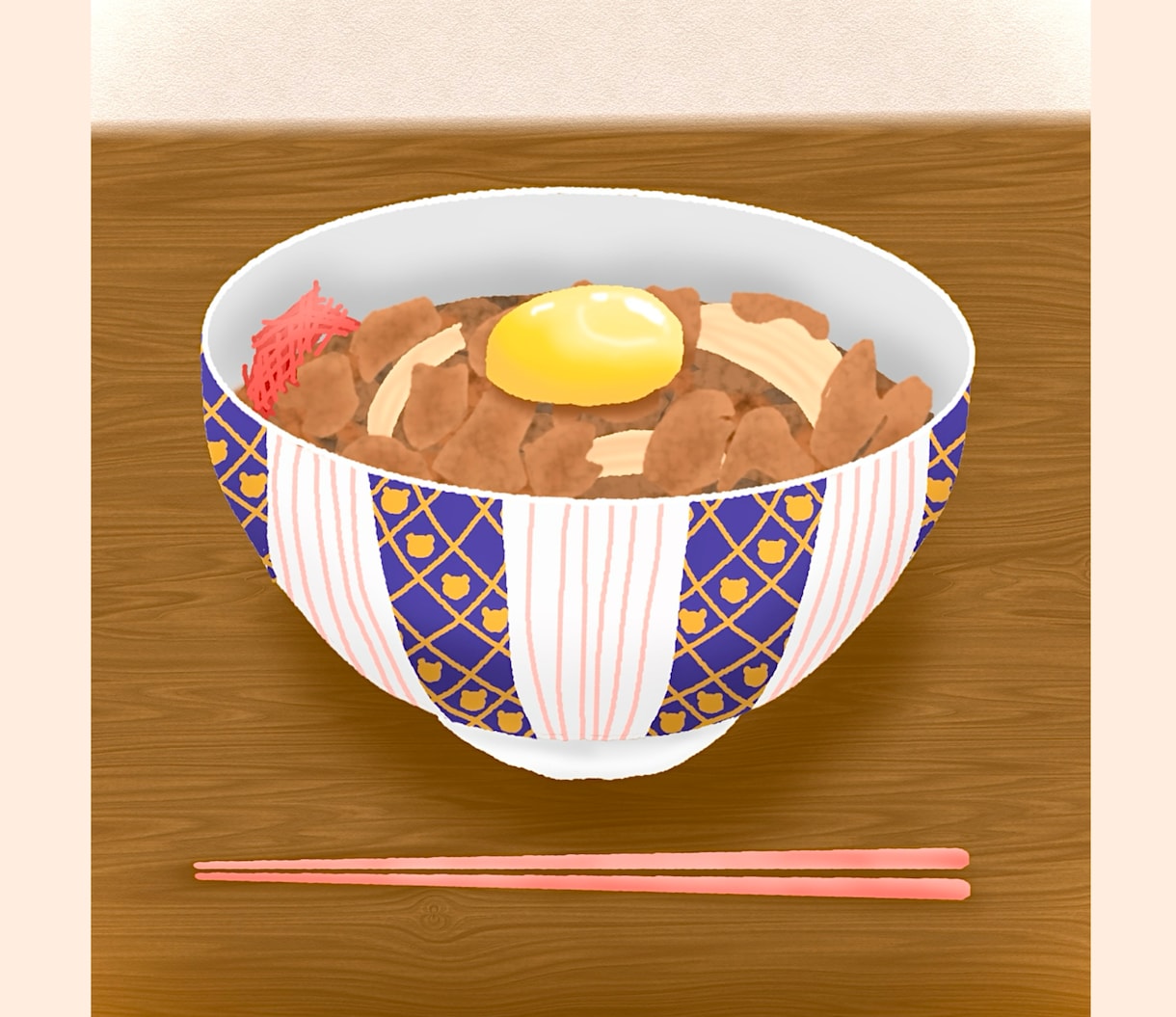 ゆるくてかわいい食べ物イラストを描きます お気に入りの食べ物を、あなただけの特別な一枚に イメージ10