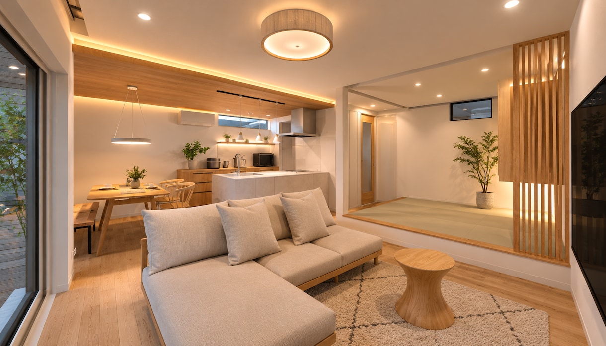 最短2日リアルな住宅パースを作成します 【現役設計士・二級建築士が対応】 イメージ2