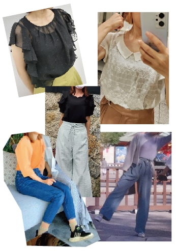TPOを考えた似合わせファッションを提案します 綺麗め＋高見えするママさんファッション イメージ1