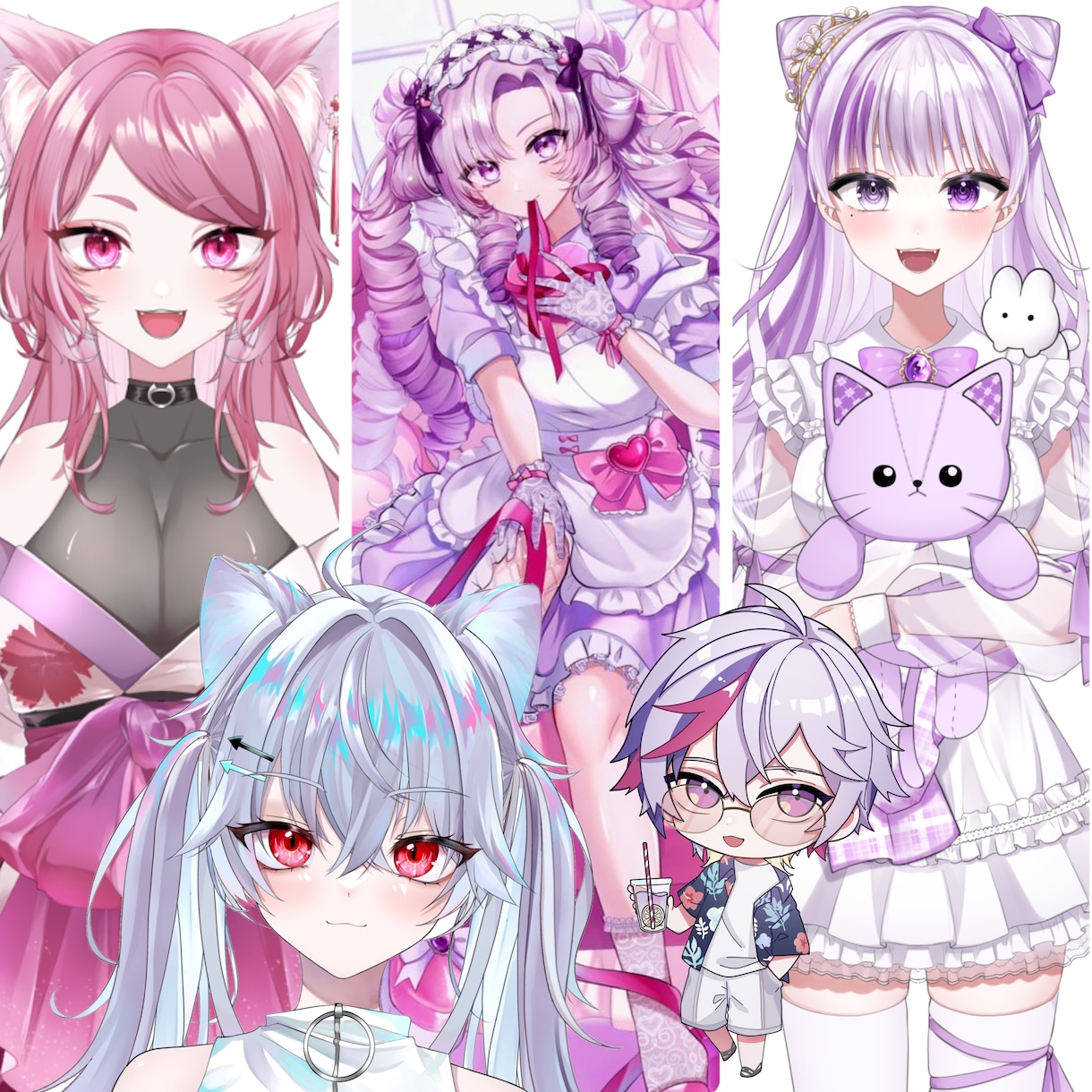 企業実績あり！高クオリティイラスト描きます 男性から女性、ショタからお姉さんまで幅広く描けます！ イメージ1