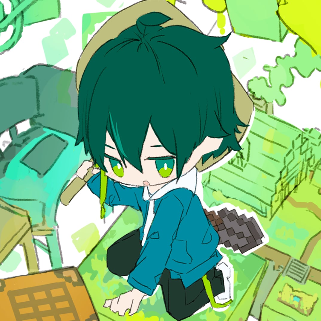 かわいいデフォルメミニキャライラスト制作します ミニチュア背景や表情差分など用途に合わせて提案します イメージ1