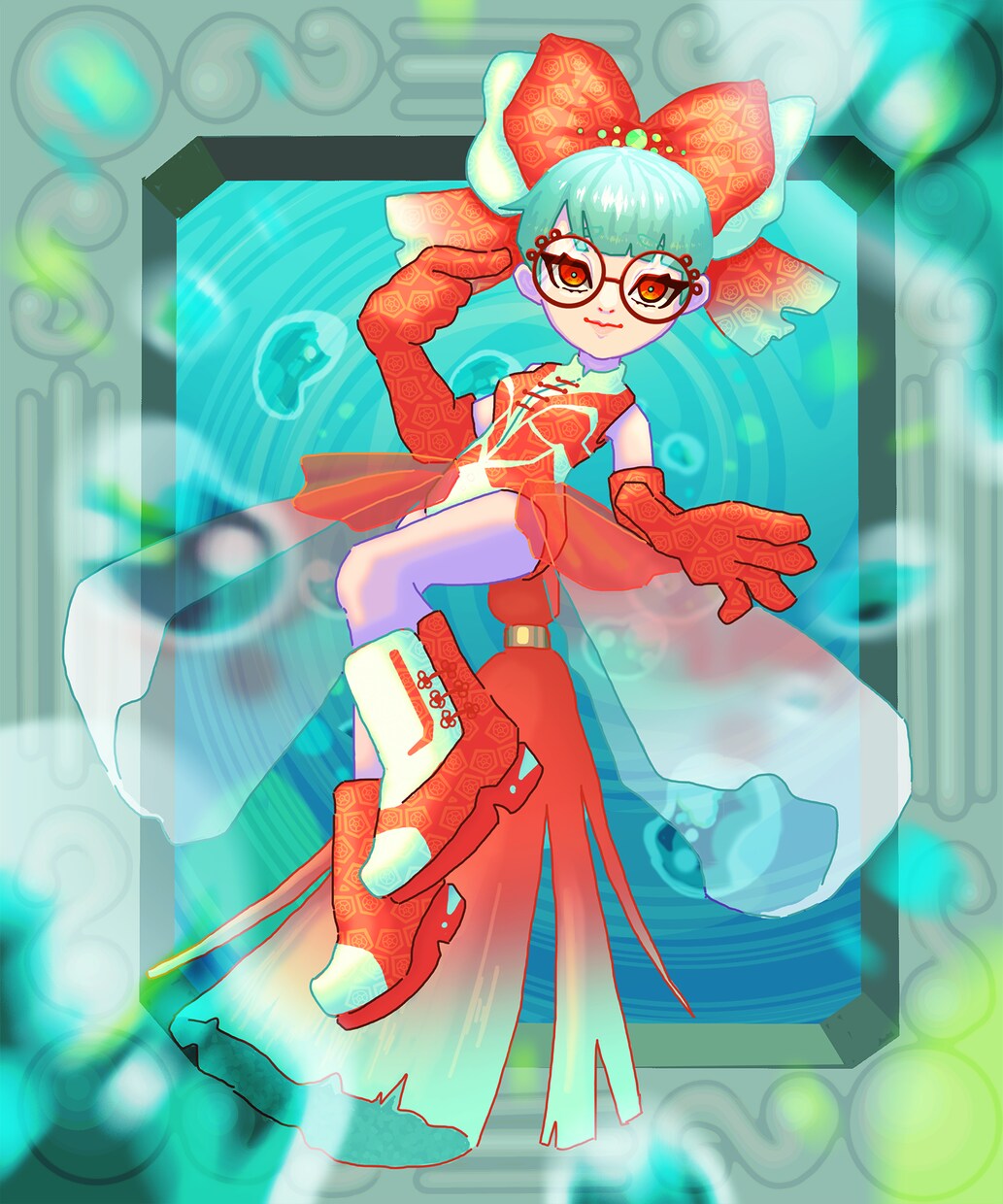 一枚絵など各種イラストを描きます 人間から人外生物まで幅広く対応！ イメージ3