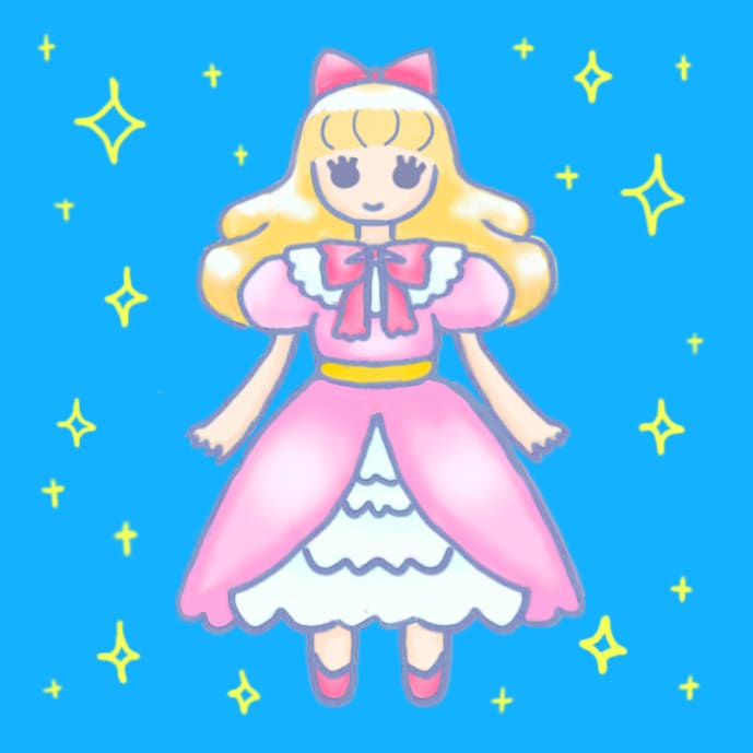 女の子のドレスのイラスト描きます お子さんやお友達へのプレゼント、結婚のお祝いにどうぞ♪ イメージ1