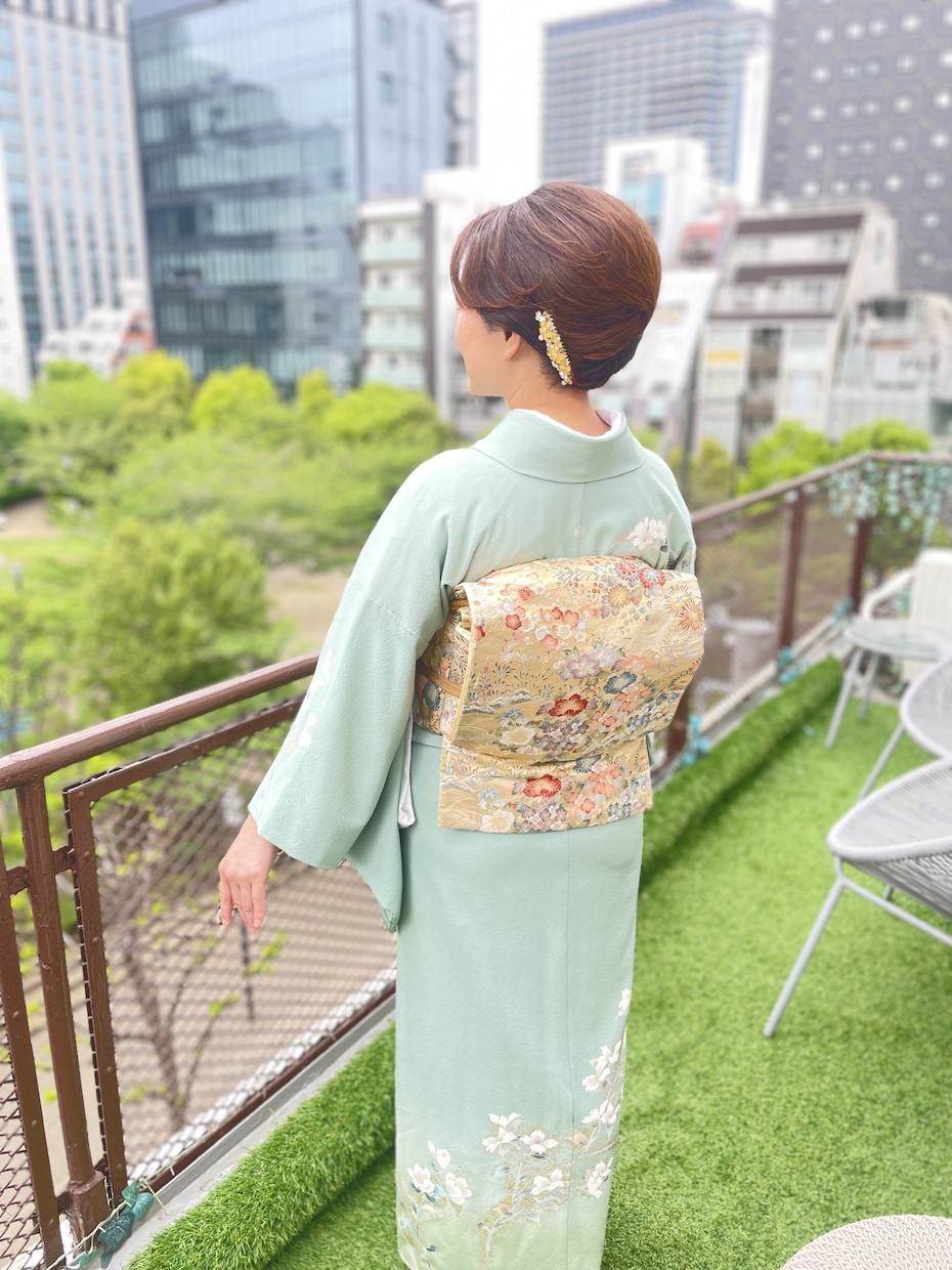 フリーランス美容師が出張着付けをいたします 苦しくない着付が得意でヘアのご相談も承ります イメージ1