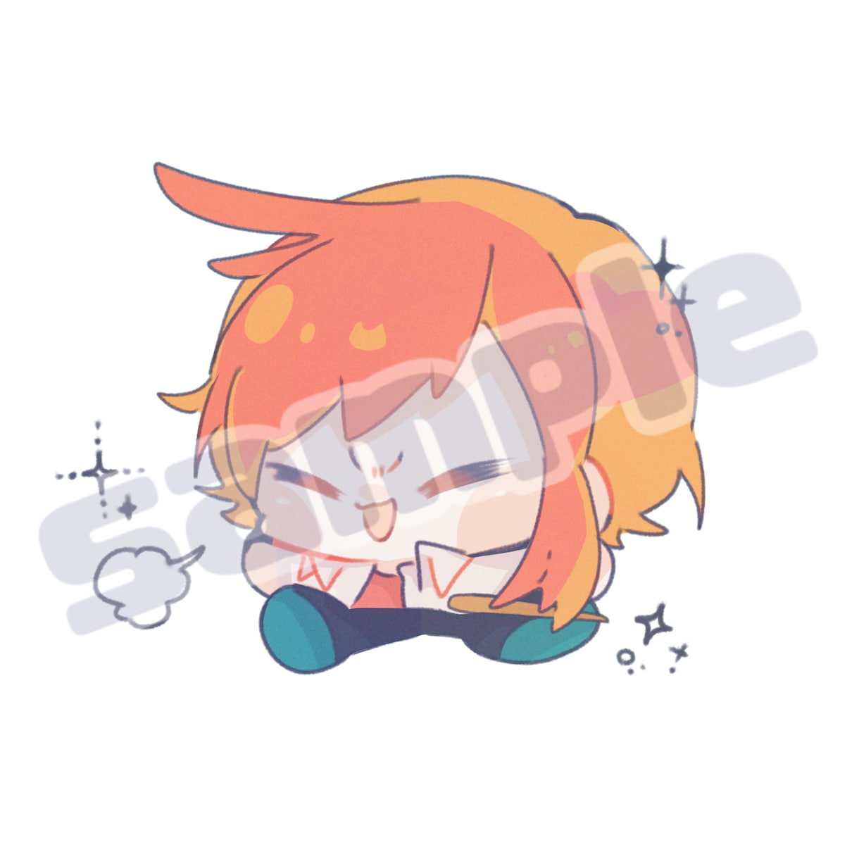 SNSのアイコンイラスト描きます 可愛くてふんわりした絵柄をお求めの方はぜひ！ イメージ4