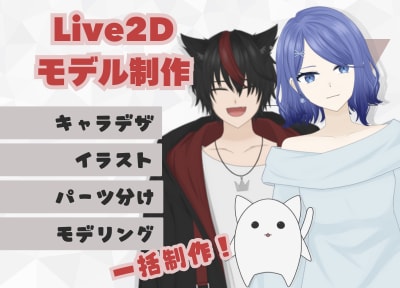 キャラデザ～モデリングまで承ります キャラデザ～モデリングまで一括制作！ イメージ1