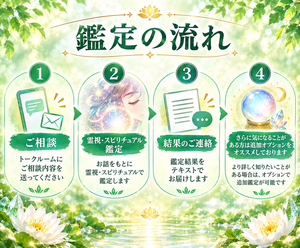 サクッと霊視✨この先3週間の運気と開運を助言します 500円で鑑定☘️金運・仕事・全体運とアドバイスを鑑定！ イメージ2