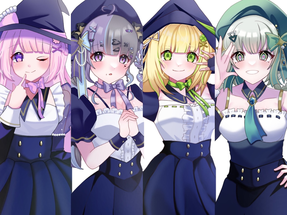 初めての方も!商用利用可◎イラスト作成します iriam立ち絵や一枚絵や返礼品など描けます◎ イメージ4