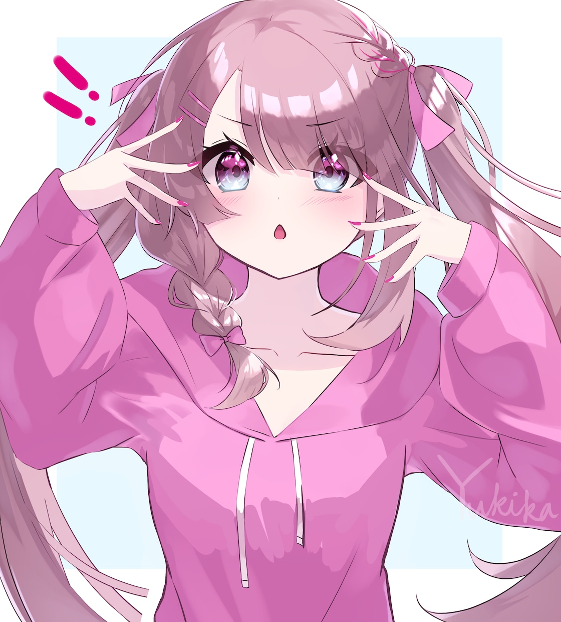 可愛い女の子のイラストを描きます 表情豊かでかわいい女の子が描けます。 イメージ6