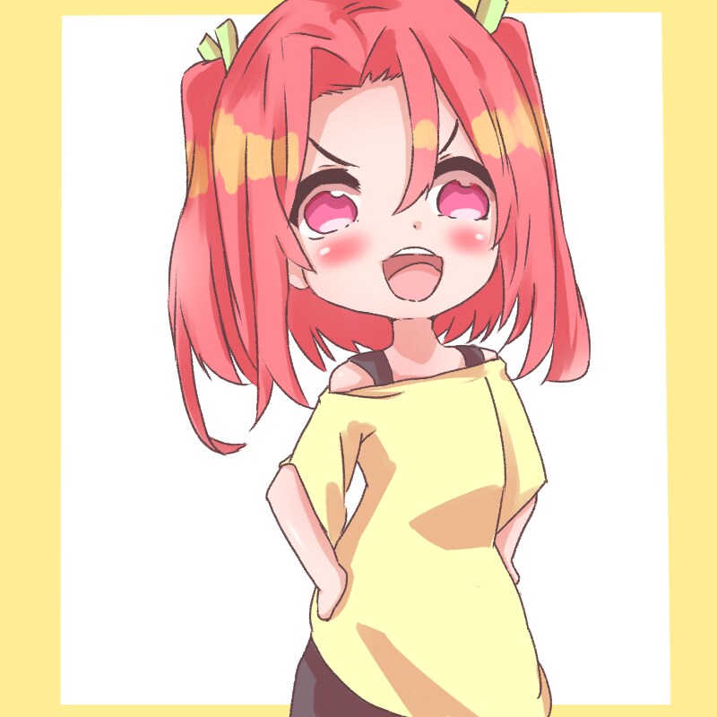 オリジナルの【ちびっ娘キャラアイコン】描きます SNS ・YouTube・ブログのオリジナルアイコン描きます イメージ9