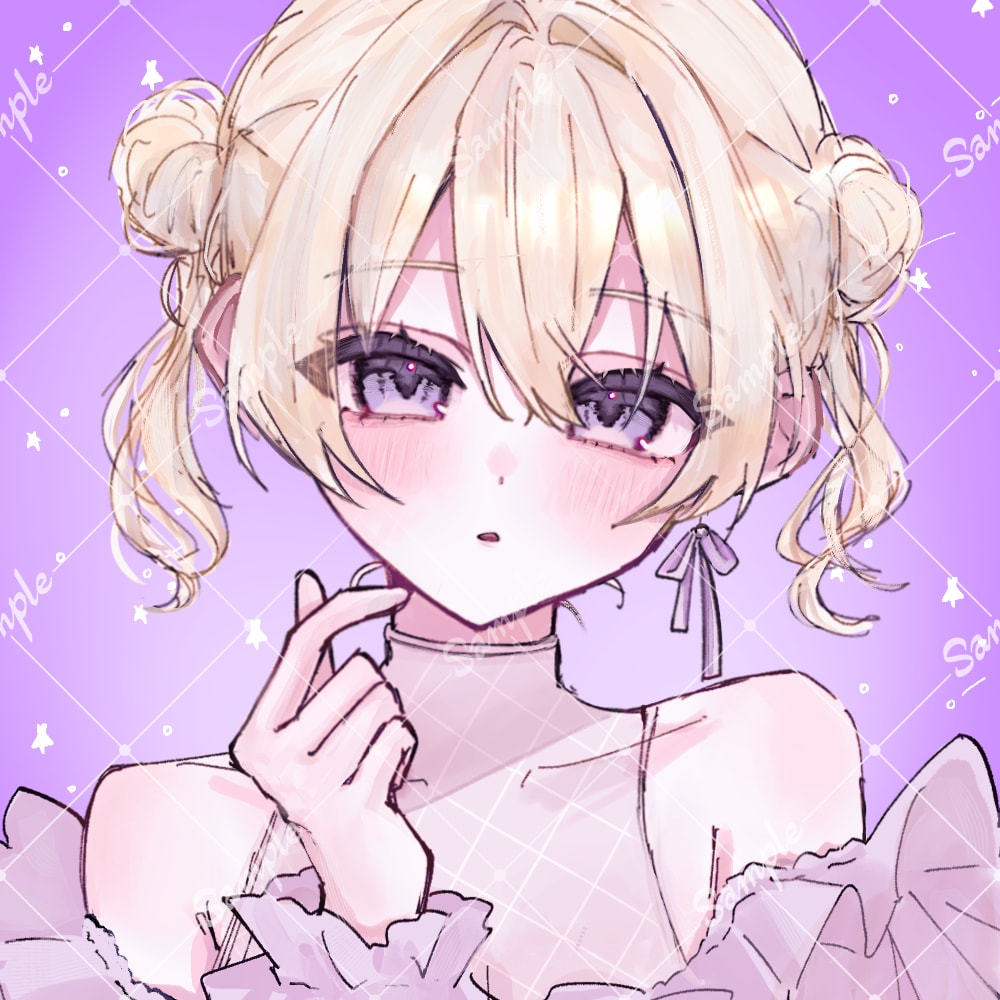 Vtuber・配信・歌みた用の透明感の絵制作します 商用利用◎ Vtuber・歌みた・配信を彩る透明感イラスト イメージ2