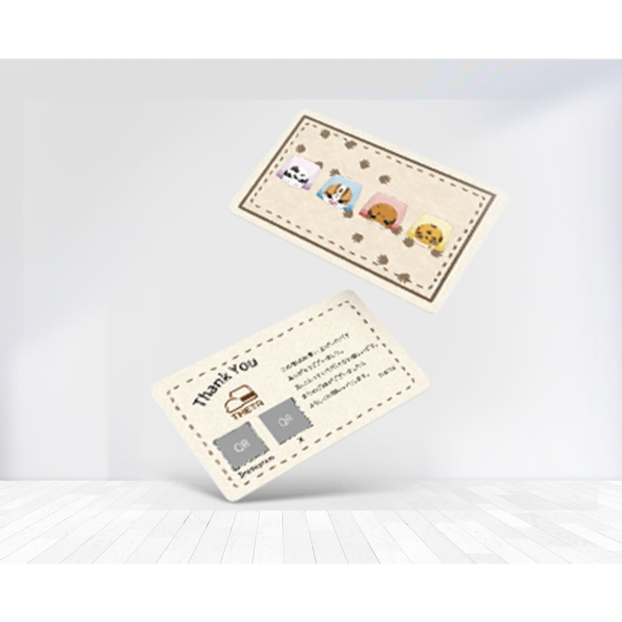 名刺・ショップカード制作します QRコード掲載無料で対応可能です イメージ3