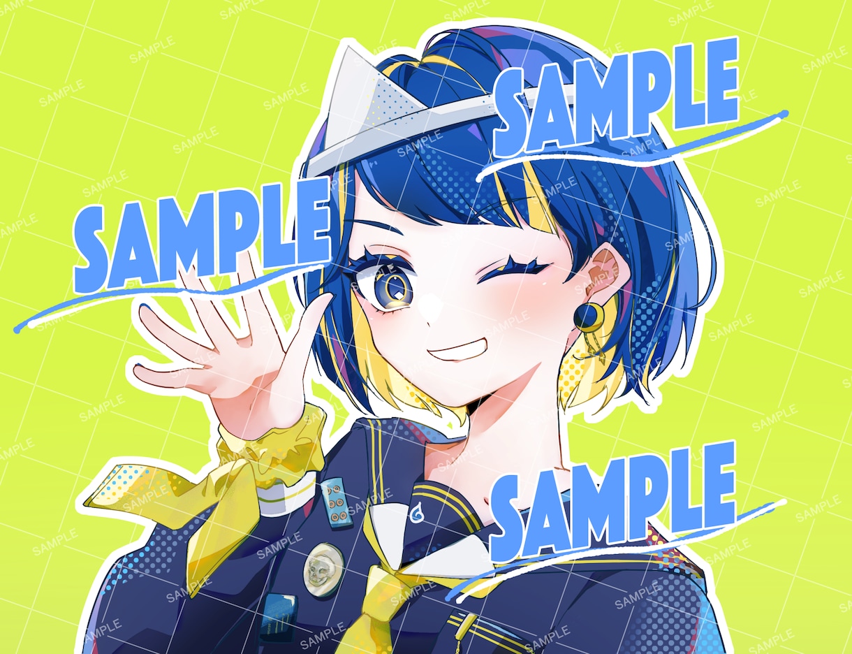 商用利用可☆納期早◎ポップで可愛いイラスト描きます SNS・動画用サムネ・ネットプリント等に◇幅広く対応します◇ イメージ4