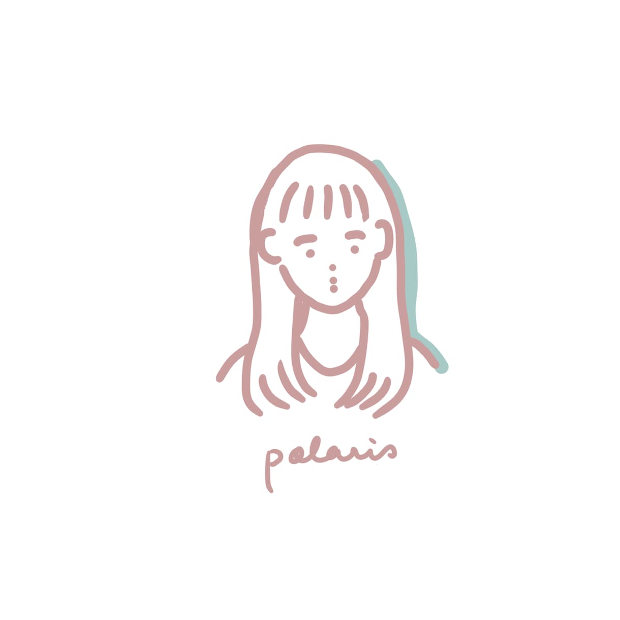おしゃれな雰囲気♡シンプルゆるめなイラスト描きます おしゃれなカラーリングで印象格上げ！お写真をもとに作成します イメージ1