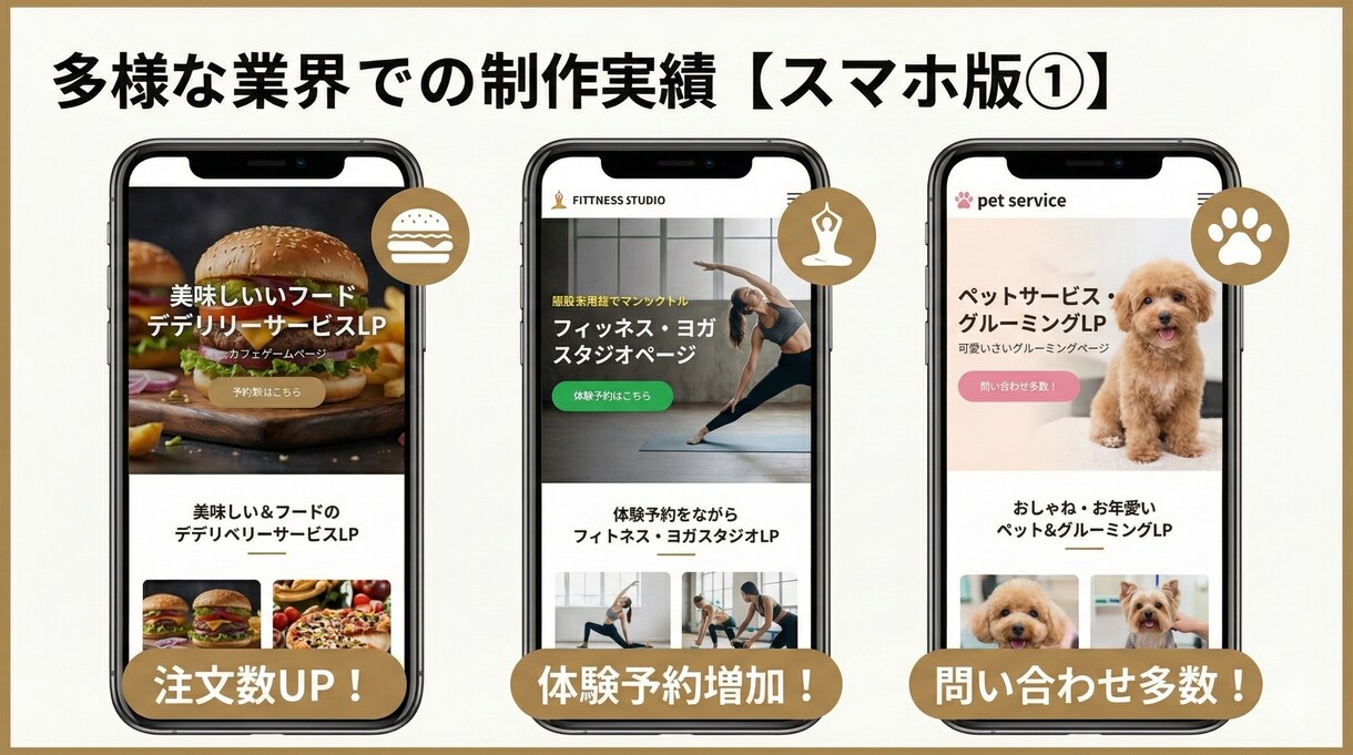 集客特化！現役プロが売れるLPを制作します 検索に強い！現役プロが「集客できる」高品質LP作ります イメージ3