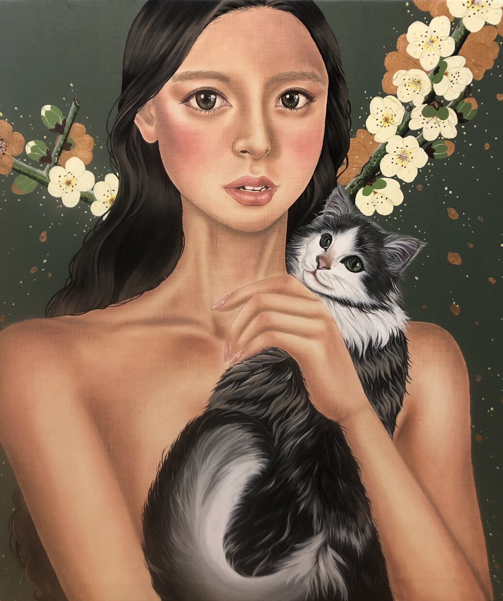 化粧品で似顔絵描きます 化粧品で似顔絵をお描きします。チラシ、DMデザイン承ります！ イメージ2