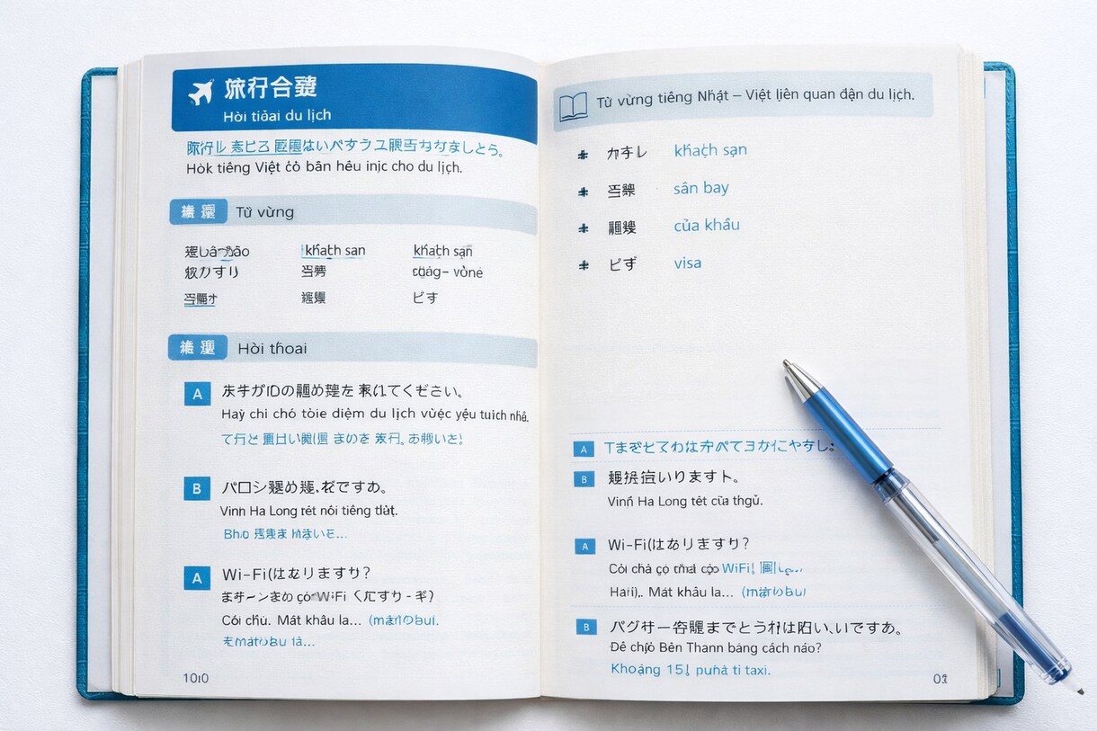 旅行で使えるベトナム語会話レッスンます 初心者OK｜現地でそのまま使える表現中心 イメージ1