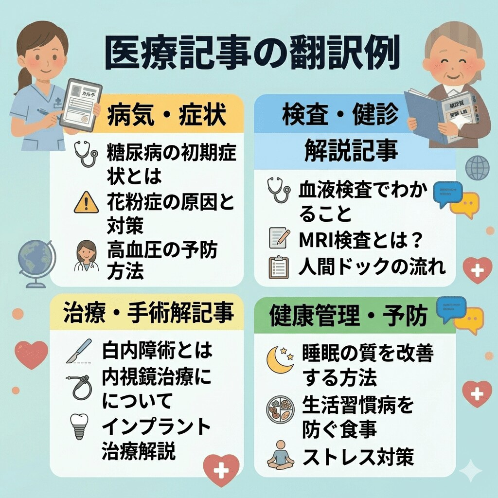 医療翻訳＊日本語→中国語翻訳を承ります 【医療通訳士資格保有】人間ドック、健康診断などの検査報告書 イメージ4