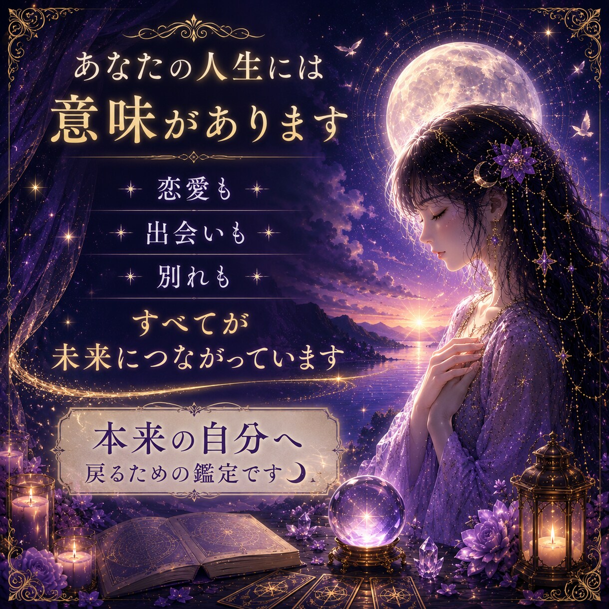 魂の恋愛設計図を読み解きます なぜその恋を選ぶのか。本当の幸せへの道筋を視ます イメージ5