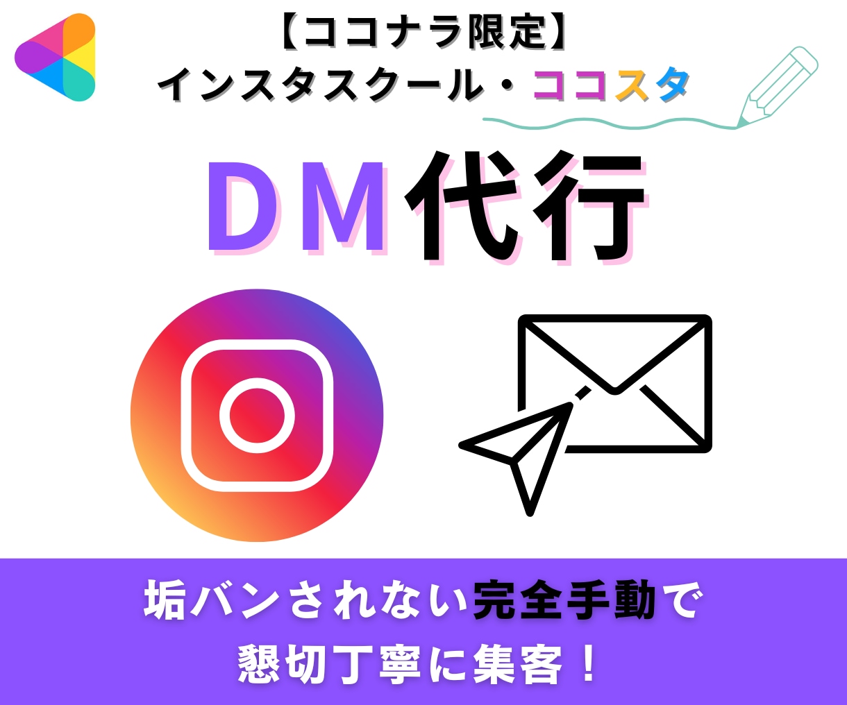 ターゲットに届く、手動DM運用代行します インスタグラムのアルゴリズムを熟知し、効果的なDMを発信 イメージ9