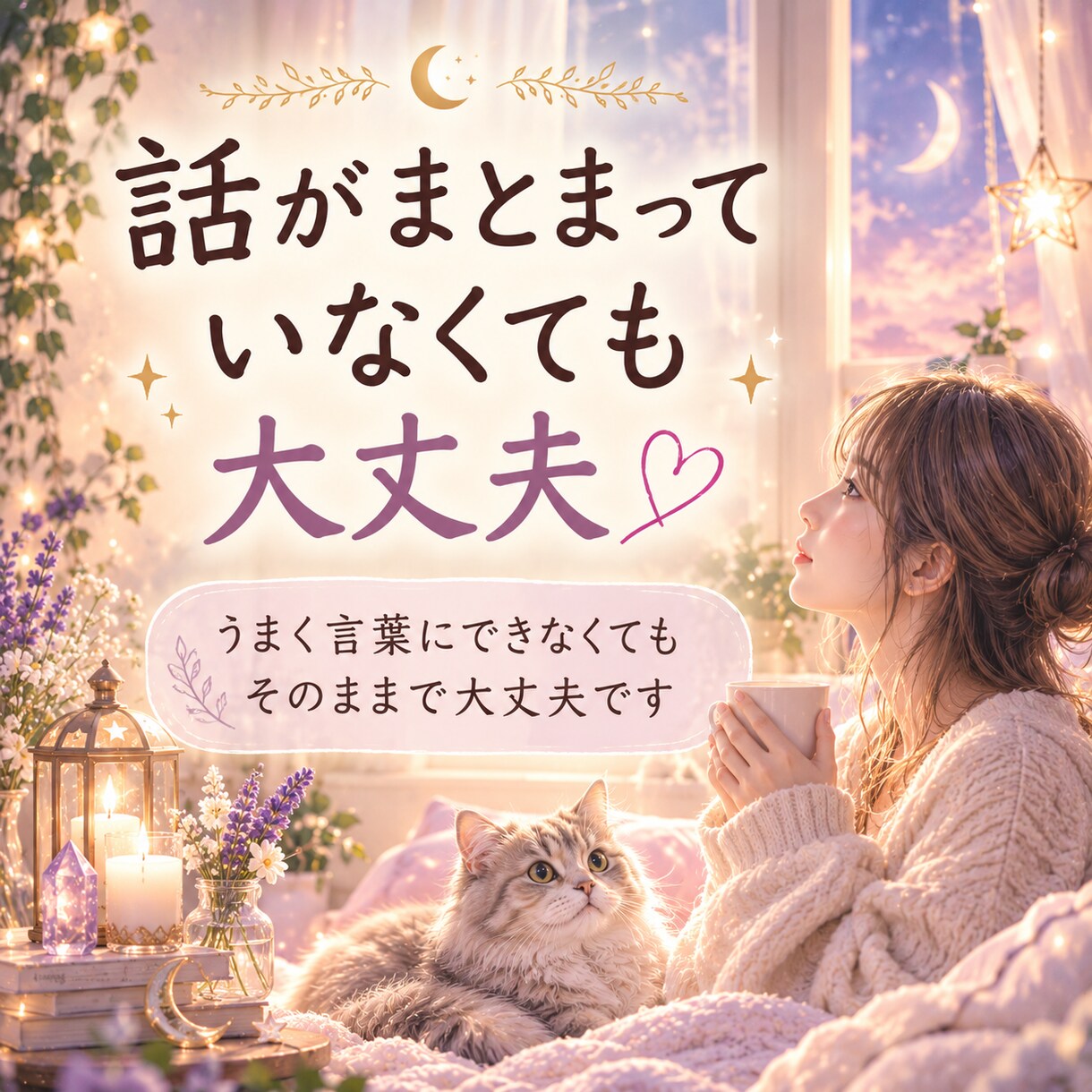 眠れない夜の不安や悩み・愚痴を優しくお聞きします 誰にも言えない本音もOK｜5分でも否定せずお聴きします イメージ6