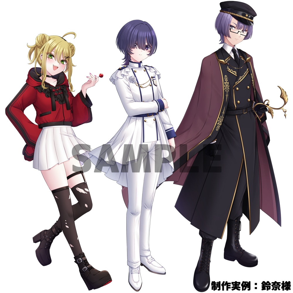 立ち絵イラスト制作します TRPG・ゲーム制作・ゆっくり実況など イメージ3