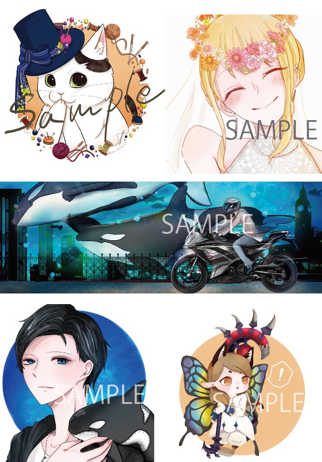 SNSのアイコンを描きます どこか温かみのある可愛いアイコンを！ イメージ6