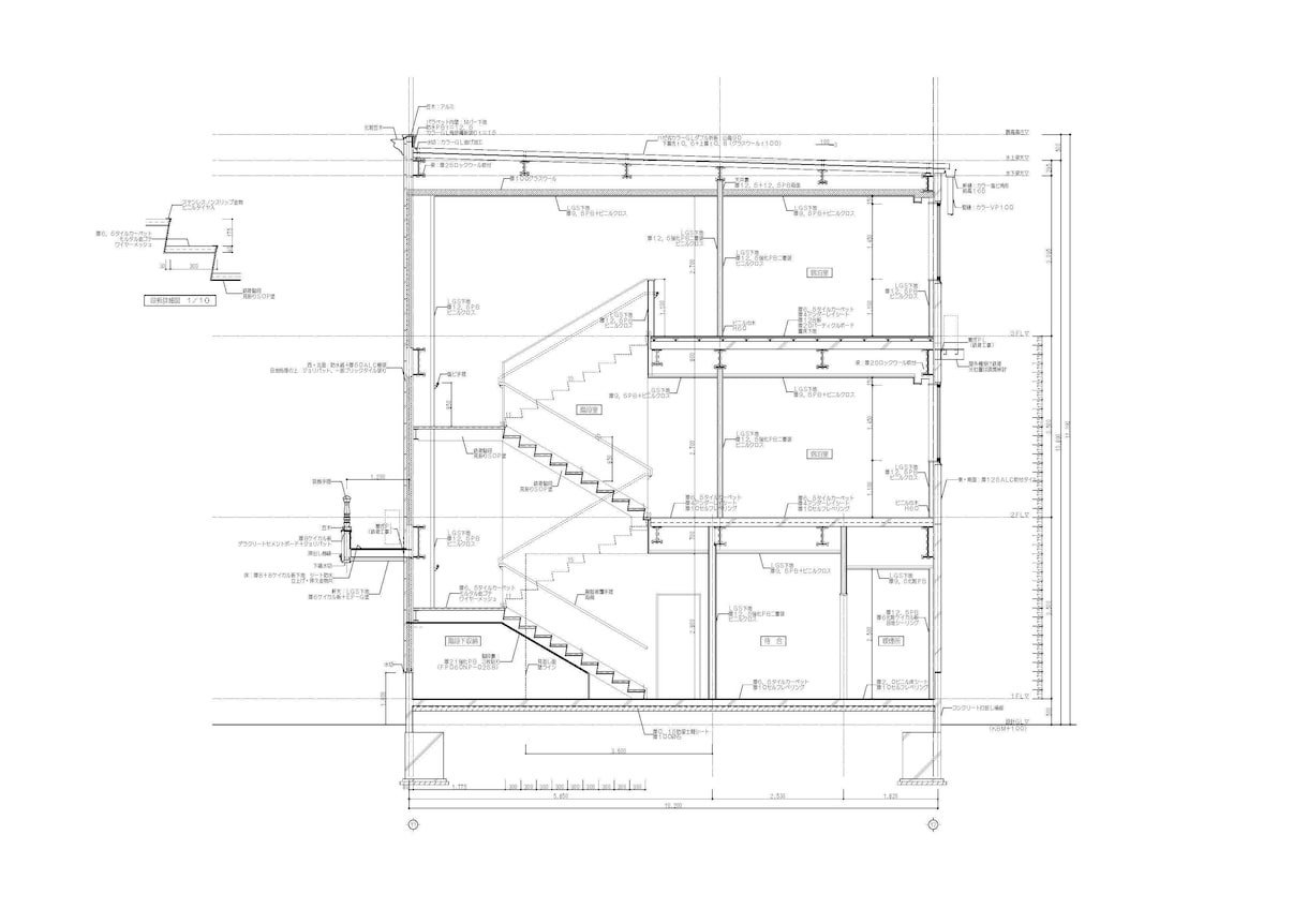 建築士が高精度図面を作成します 法人・工務店向け図面作成サービス イメージ3