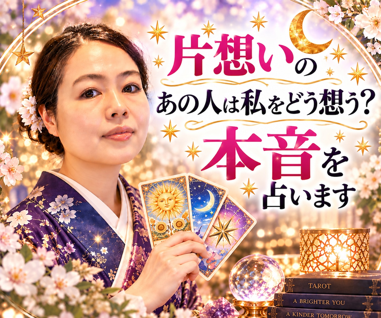 片思いのあの人は私をどう想う？本音を占います 脈あり？恋愛対象？言葉の奥に隠されたあの人の気持ちを読み解く イメージ1