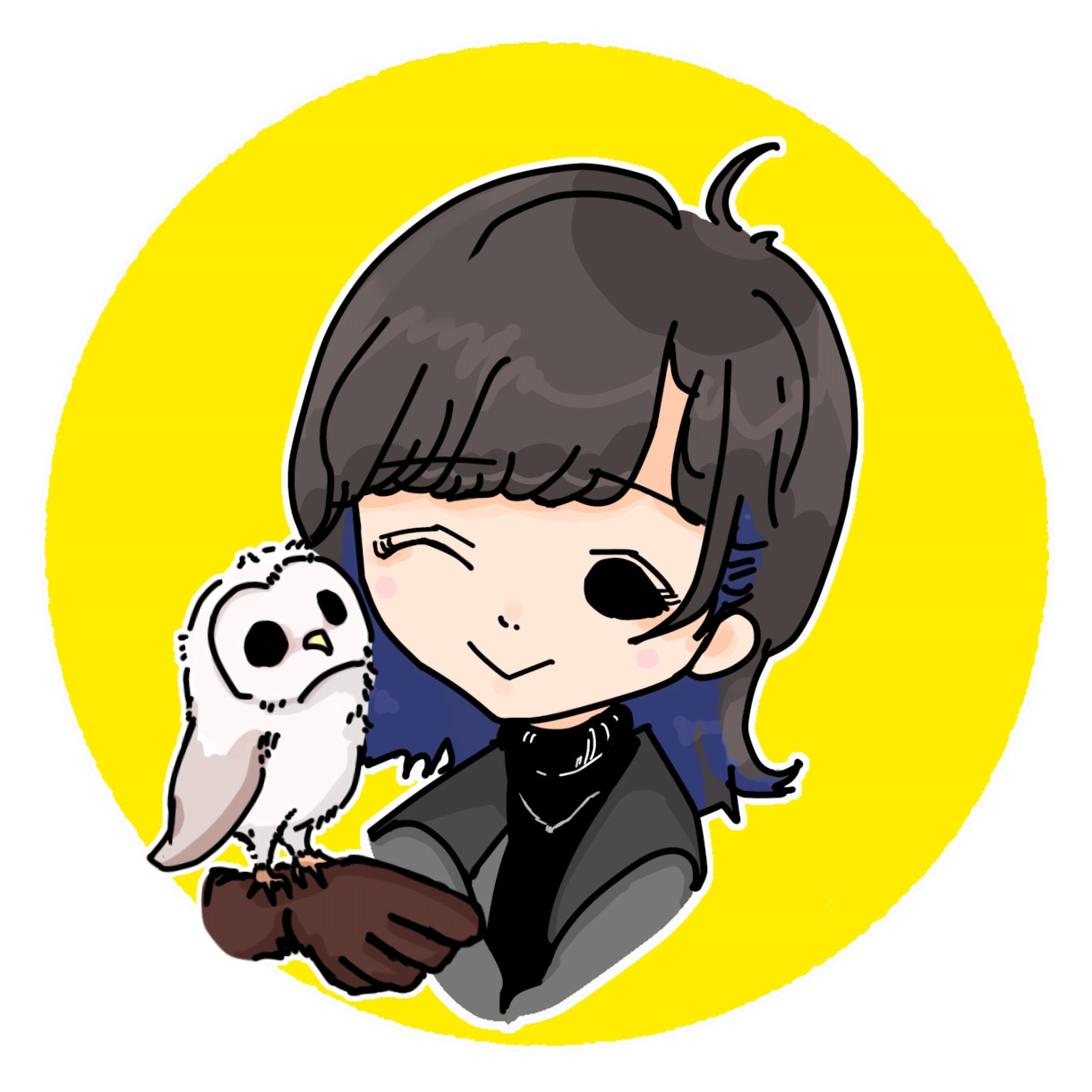 あなたの可愛い似顔絵アイコン作成します 可愛いあなたの分身を。SNSやHPにもお使いいただけます イメージ1