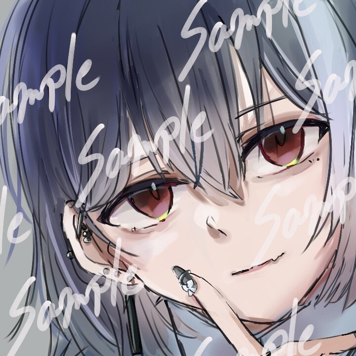 SNSアイコンに使えるイラストお描きします 中性的な男子から女子まで可愛らしいキャラクターお描きします イメージ8