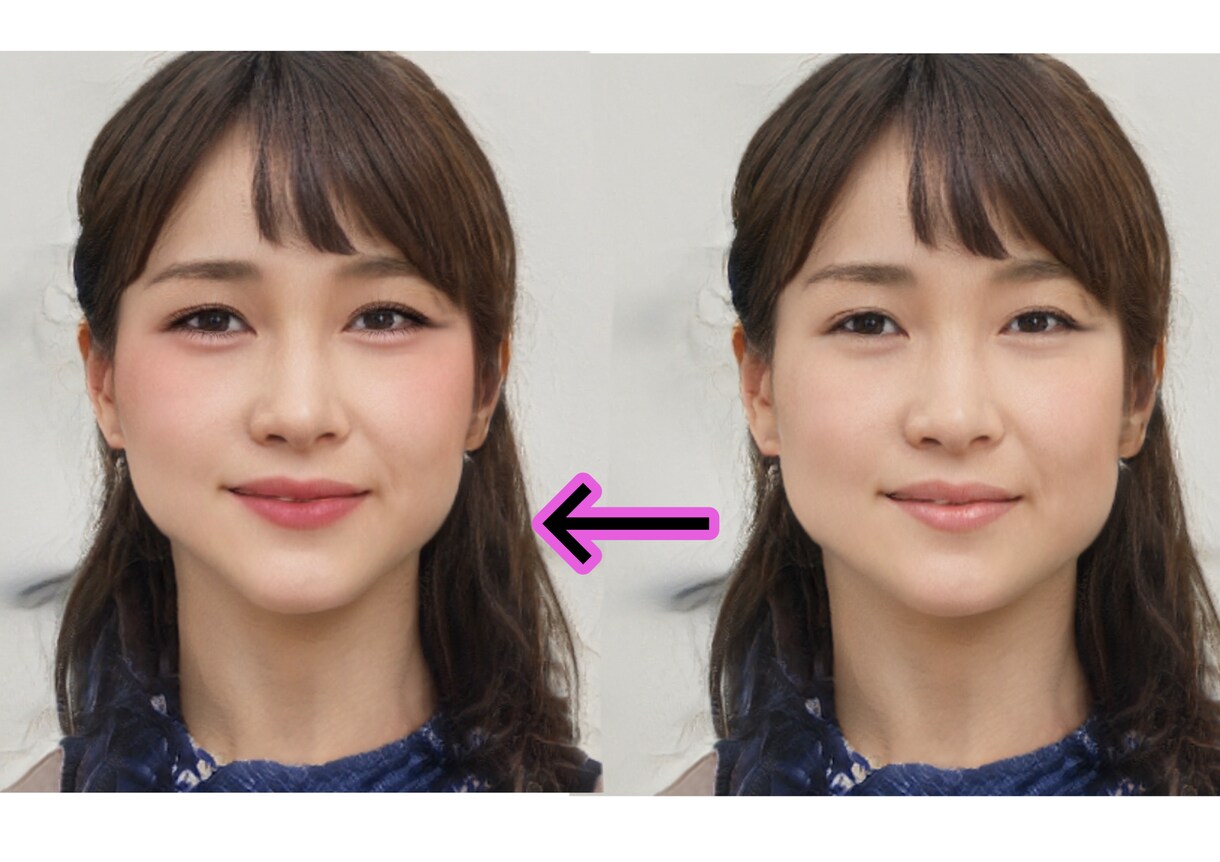Twitterやインスタのアイコンに！顔加工します 専用ソフトを使って本格顔加工しましょう イメージ4