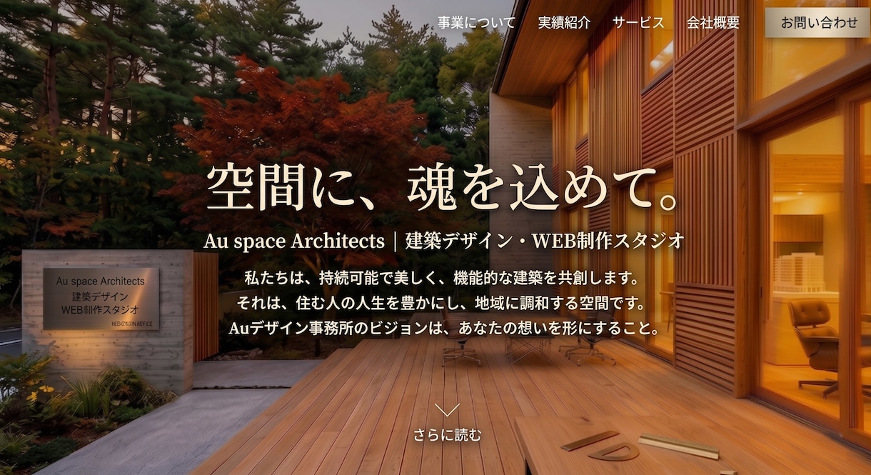 HP【建築特化】設計事務所・工務店のHP制作します 建築のプロが、建築のプロのために作るWebサイト イメージ3