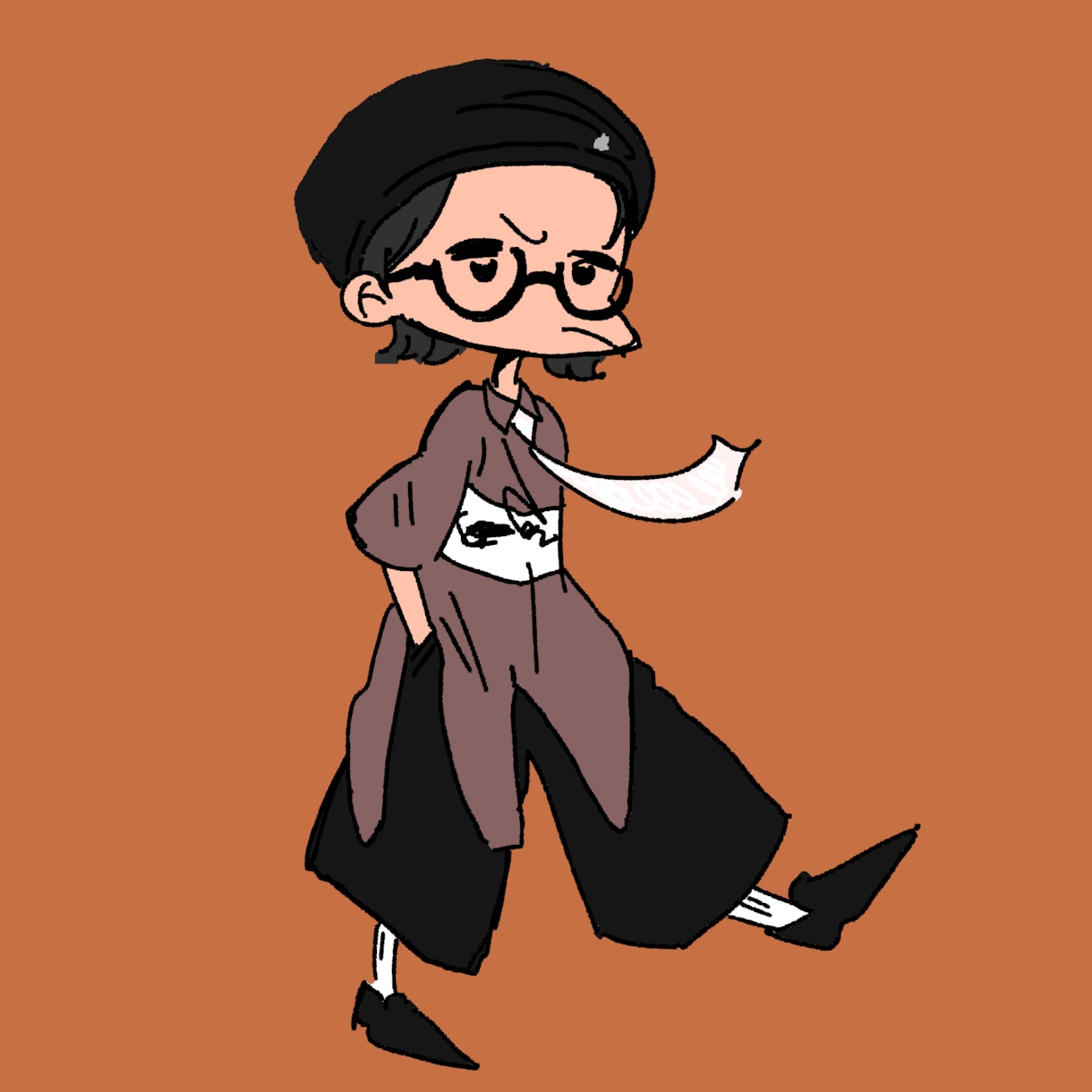 オシャレでゆるい全身イラストを描きます ファッション、オシャレが好きな方におすすめの似顔絵です イメージ2