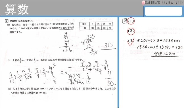 中学受験の塾（静岡県）の模試当日に丸つけします 我が子2人の中学受験をサポート。実際の中高生活のお話も！ イメージ1