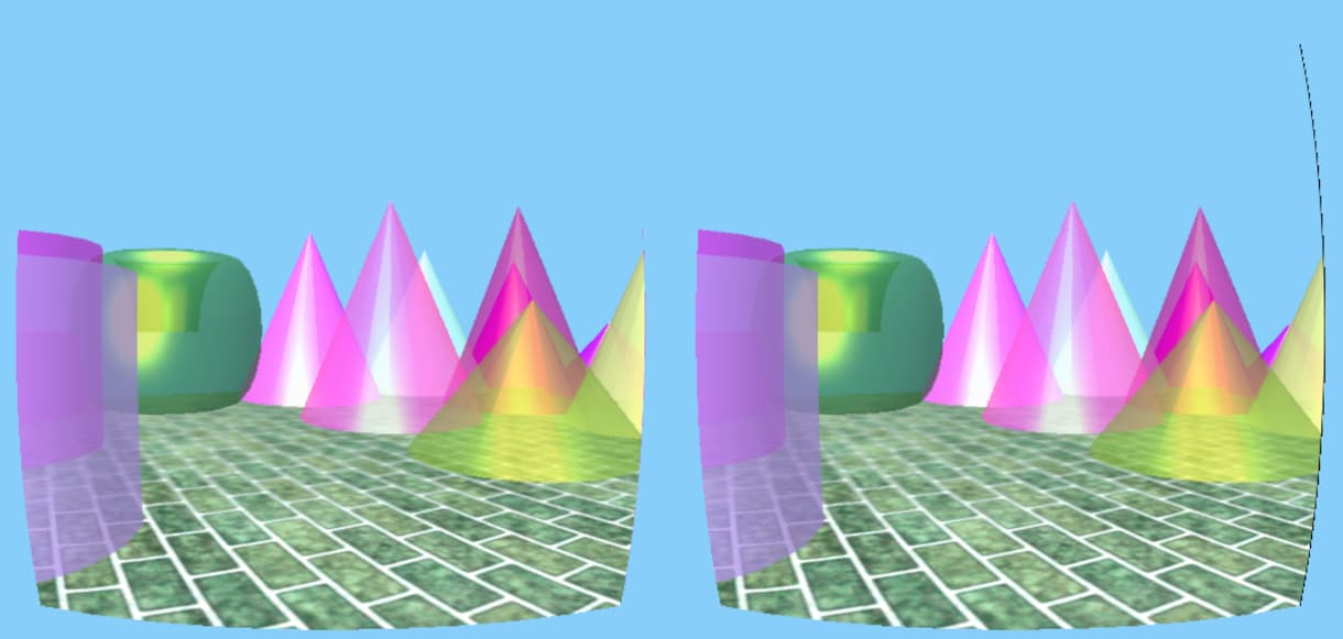 簡単なVR作ります 現実では難しいことも、仮想空間ならできたりします。 イメージ1
