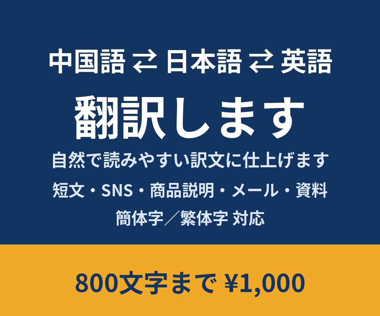 中国語⇄日本語⇄英語の短文・商品説明を翻訳します 直訳ではなく、読み手に伝わる自然な訳文に整えます イメージ1